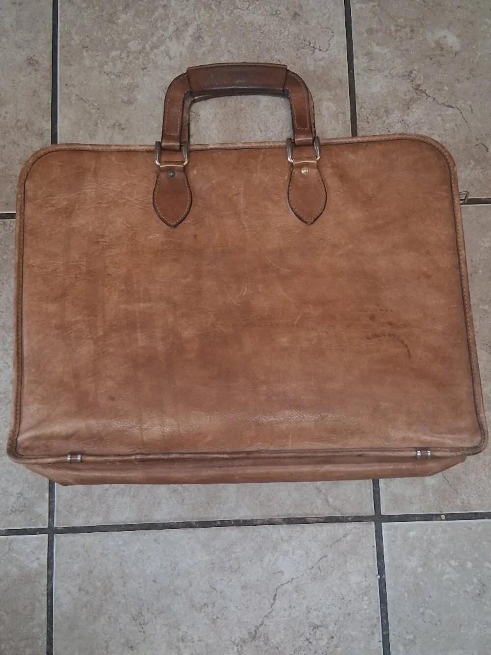 Vintage Leather Briefcase